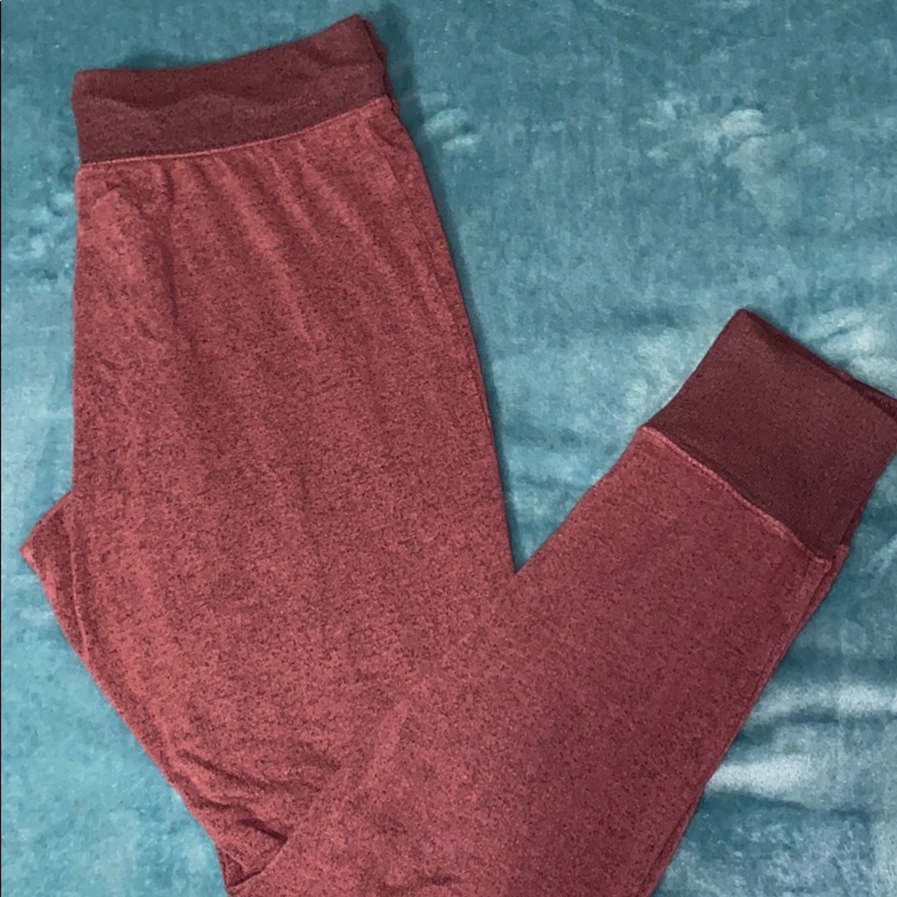 Maroon sweatpants